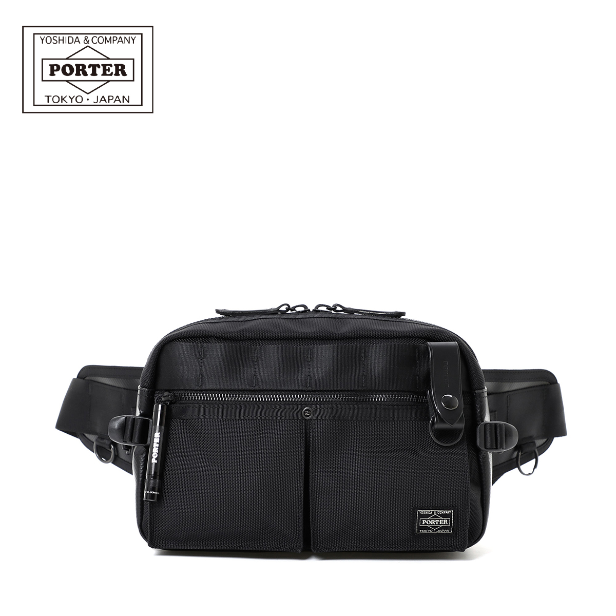 ポーター ヒート ウエストバッグ 703-07971 10 （ブラック）の商品画像