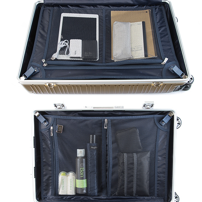タケオキクチ スーツケース Mサイズ 65L 軽量 アルミフレーム ダイヤルロック TAKEO KIKUCHI DAJ003 あすつく  カバンのセレクション - 通販 - PayPayモール