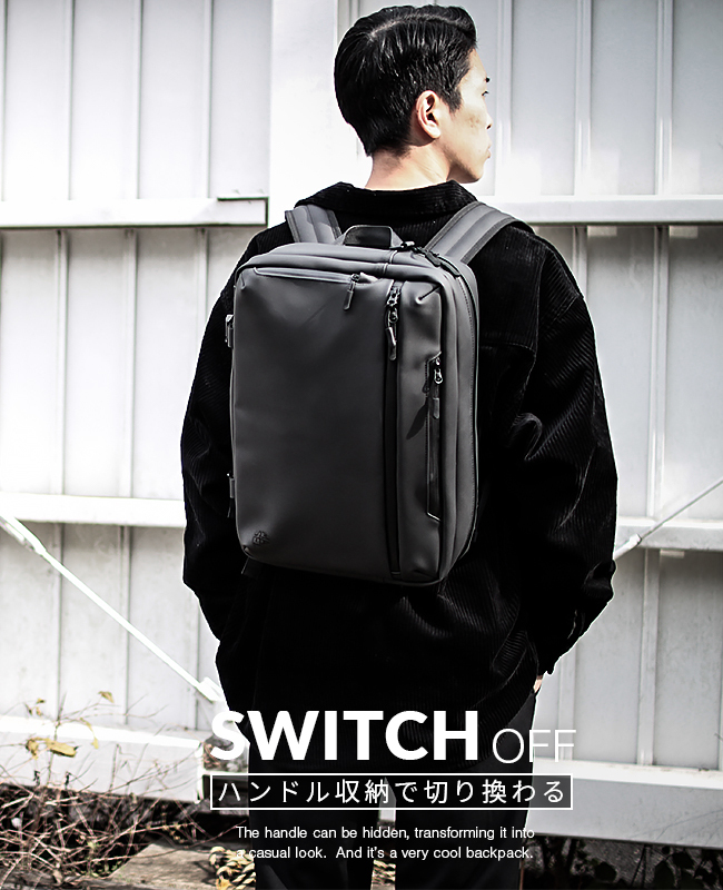 マンセル マンセル 3way ビジネスバッグ ビジネスリュック メンズ 防水 薄型 リュック ブランド 30代 40代