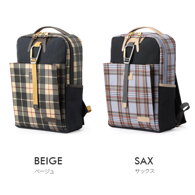 マスターピース リュック バッグ メンズ ブランド A4 チェック柄 