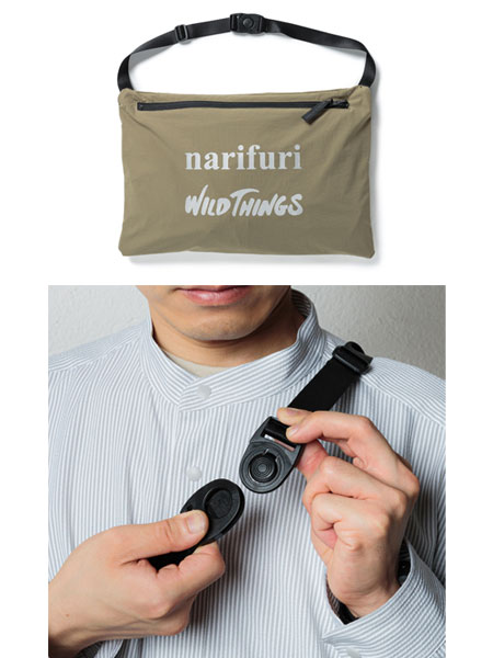 narifurinalifliNFWT_02 narifuri×WILD THINGSpa Cub ru denali жакет :017 GREGE