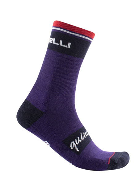 CASTELLI rental teli4522533 QUINDICI SOFT MERINO SOCK( winter cycle носки ):061 PURPLE