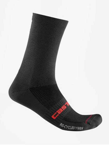 CASTELLI rental teli4523534 RE-CYCLE THERMAL 18 SOCK( cycle носки ):010 BLACK