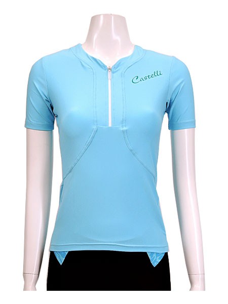 CASTELLI rental teli15065 BELLISSIMA JERSEY( женский велосипедное джерси ):066 Pastel Blue