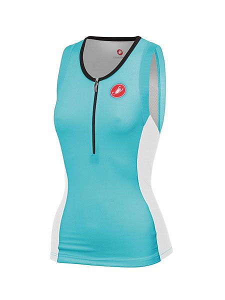 CASTELLI rental teli13073 FREE W TRI SINGLET( женский to свет p):042 acqua