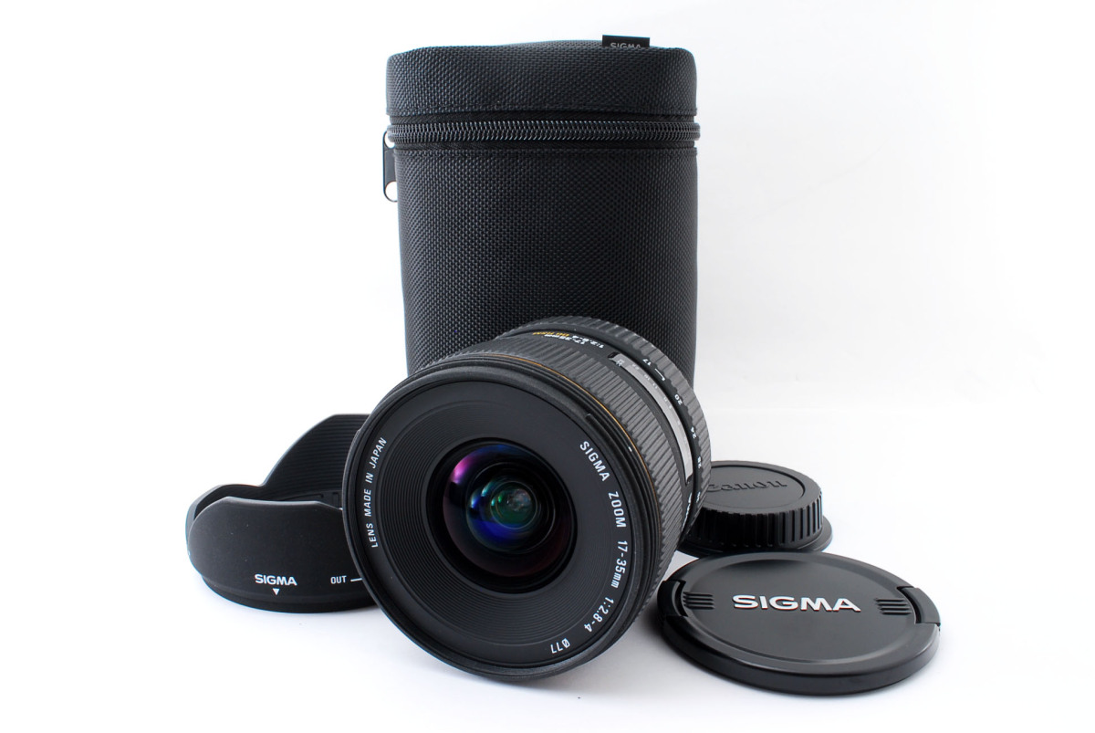SIGMA シグマ 17-35mm F2.8-4 EX DG ASPHERICAL HSM キヤノン用