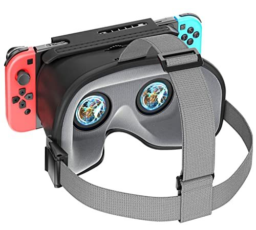 Switch VR защитные очки OIVO VR headset подпалина пункт растояние &amp;.. промежуток растояние регулировка возможно 3D анимация VR игра очки соответствует фиксация головная повязка есть параллель импорт 