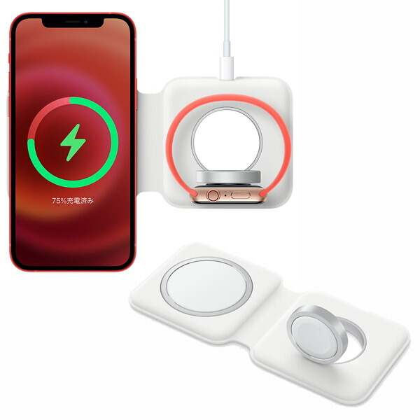 MagSafe デュアル充電パッド iphone 充電器 ワイヤレス 