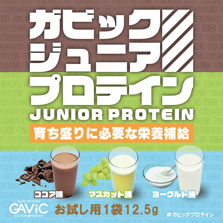 ga Bick Junior protein [ best-before date 2024.11 therefore special price ] Kids Junior child child trial for soy protein 12.5g supplement GC4001 nutrition assistance 