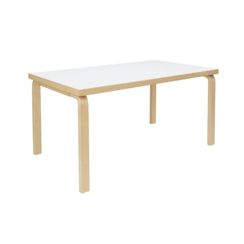 82A テーブル W1500×D850×H720mm アルヴァ・アアルト （ホワイトラミネート）の商品画像