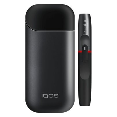 アイコス IQOS 2.4 Plus Motor Edition キット（ブラック＆グラファイトグレー/レッド） 加熱式たばこ、スターターキットの商品画像