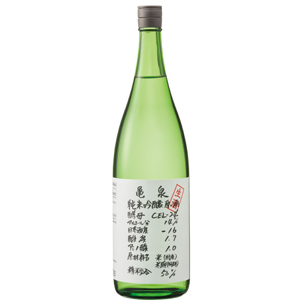 亀泉 純米吟醸原酒 CEL-24 生酒 1800mlびん 1本の商品画像