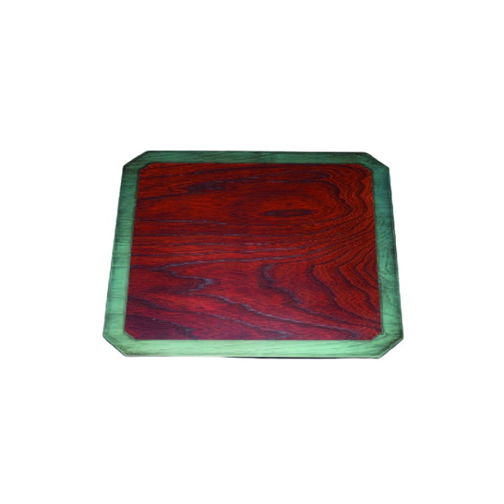  desk product shaku 1 size zelkova . cut . serving tray antique blue copper size :33×33×0.8cm