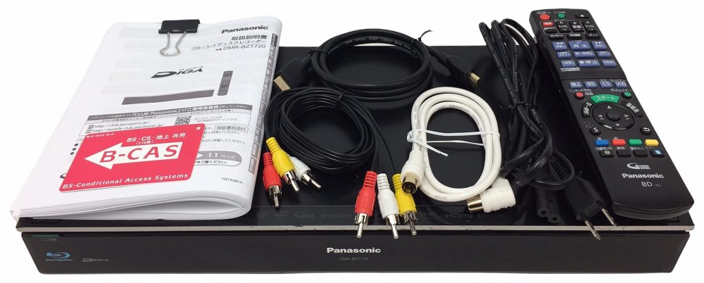 パナソニック DIGA DMR-BZT720-K(ブラック) ブルーレイ、DVD パナソニック DIGA DMR-BZT720-K(ブラック) ブルーレイ、DVD