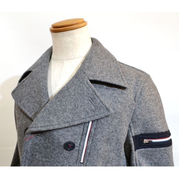 [50%OFF SALE]laula Ferrie che laula Japan мужской пальто бушлат серый внешний осень-зима 133-1005 сделано в Японии полцены бесплатная доставка 