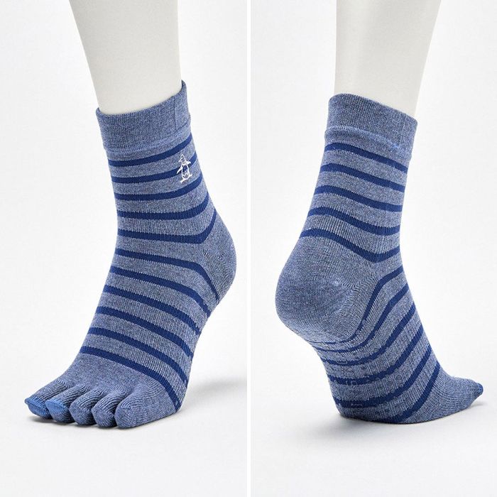  Munsingwear одежда мужской бренд носки носки 5 пальцев сделано в Японии цельный структура антибактериальный дезодорация пирог ru джентльмен casual Golf Munsingwear MG5SSO07M почтовая доставка возможно 