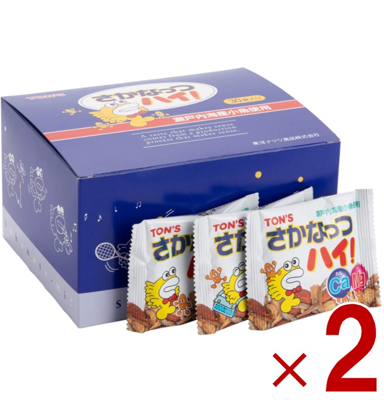 TON'S さかなっつハイ！（10g×30個入）× 2袋の商品画像
