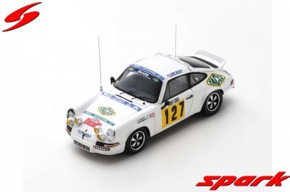 スパークモデル Porsche 911 Carrera RS 2.7 No.127 Monte Carlo Rally 1978 Jean Jacques Santucci Rene Rochebrun （1/43スケール ラリーカー S6641） おもちゃのミニカーの商品画像