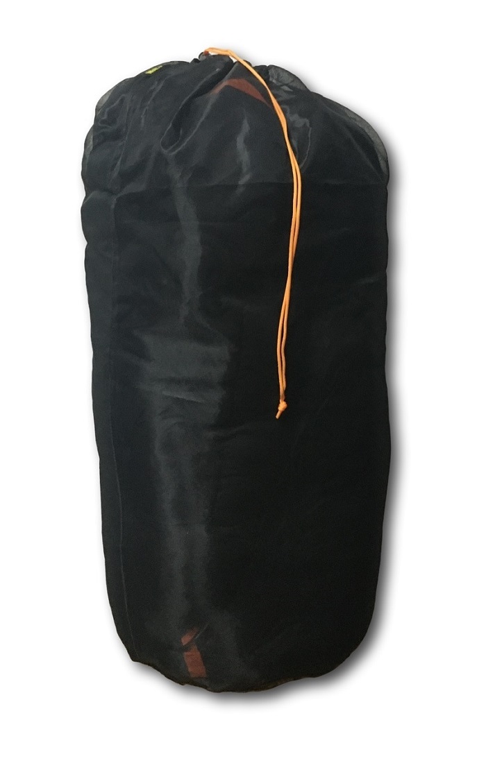  sleeping bag for storage back BIG size 83×34 black ventilation storage sack mesh sleeping bag largish storage back mountain climbing outdoor camp Mt.happy/ mount happy 