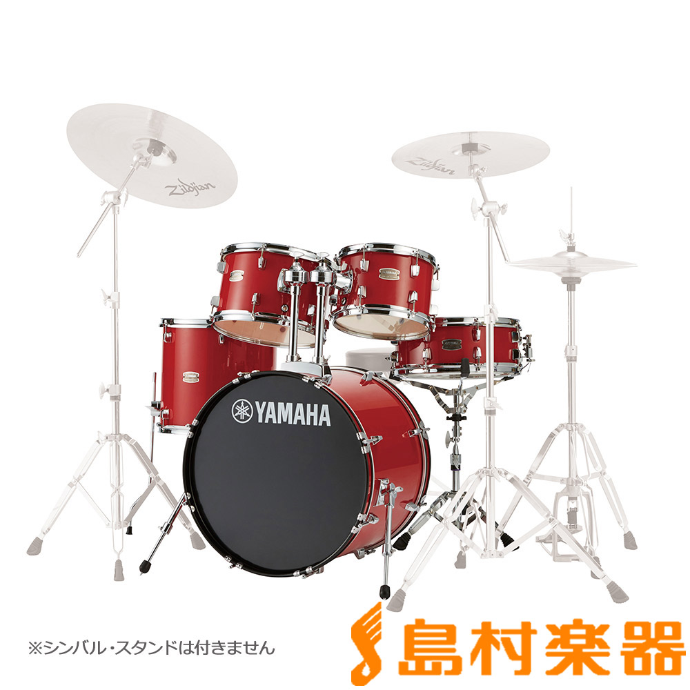 YAMAHA Yamaha RYDEEN RDP0F5RD drum shell set hot red ( bass drum 20 -inch specification ) Raideen 