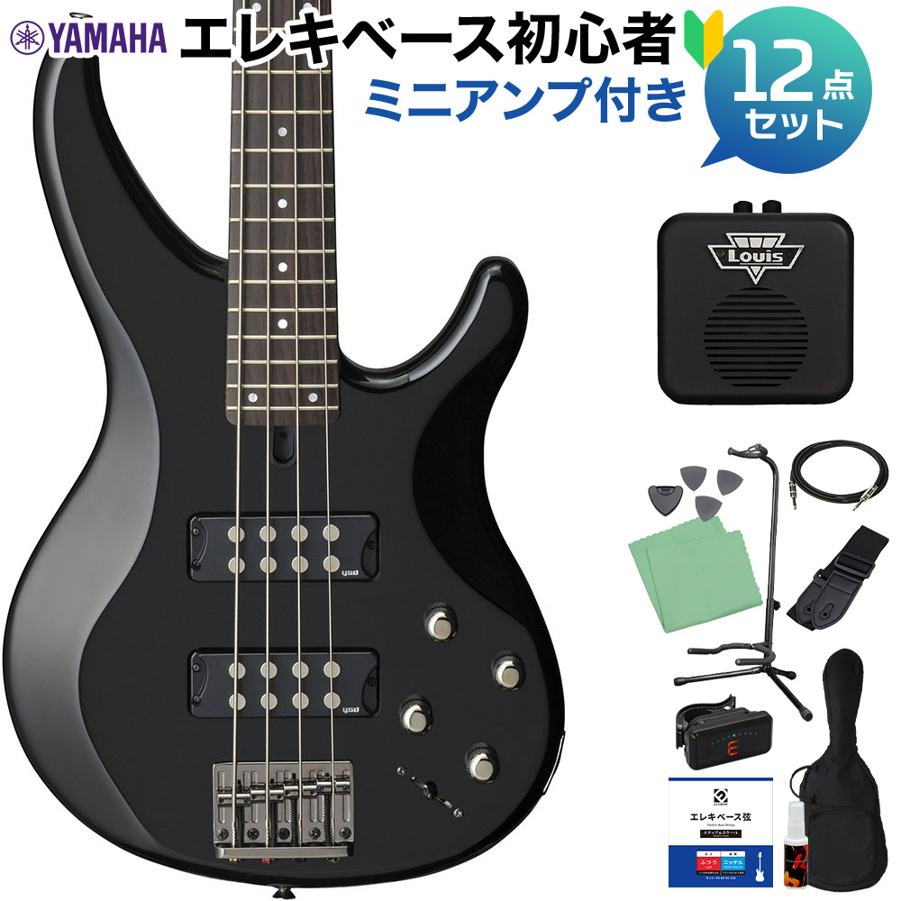 YAMAHA Yamaha TRBX304 BL ( черный ) основа начинающий 12 позиций комплект ( Mini усилитель есть ) TRBX300 серии Black