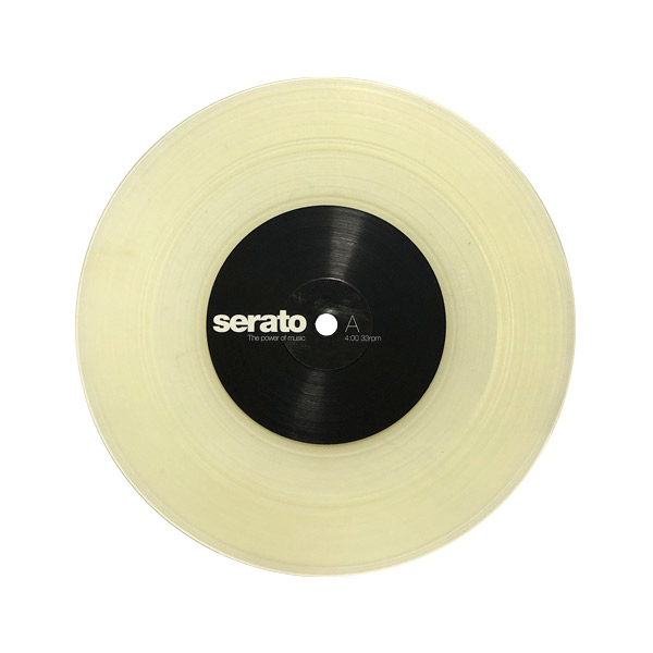 Serato cellar to7 Serato Control Vinyl [Glow in the Dark. light ] 2 sheets set control Vinal SCV-PS-GID-7"