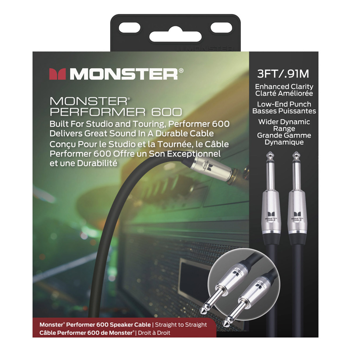 MONSTER CABLE Monster Cable PERFORMER 600 SPEAKER speaker cable approximately 91cm phone - phone P600-S-3