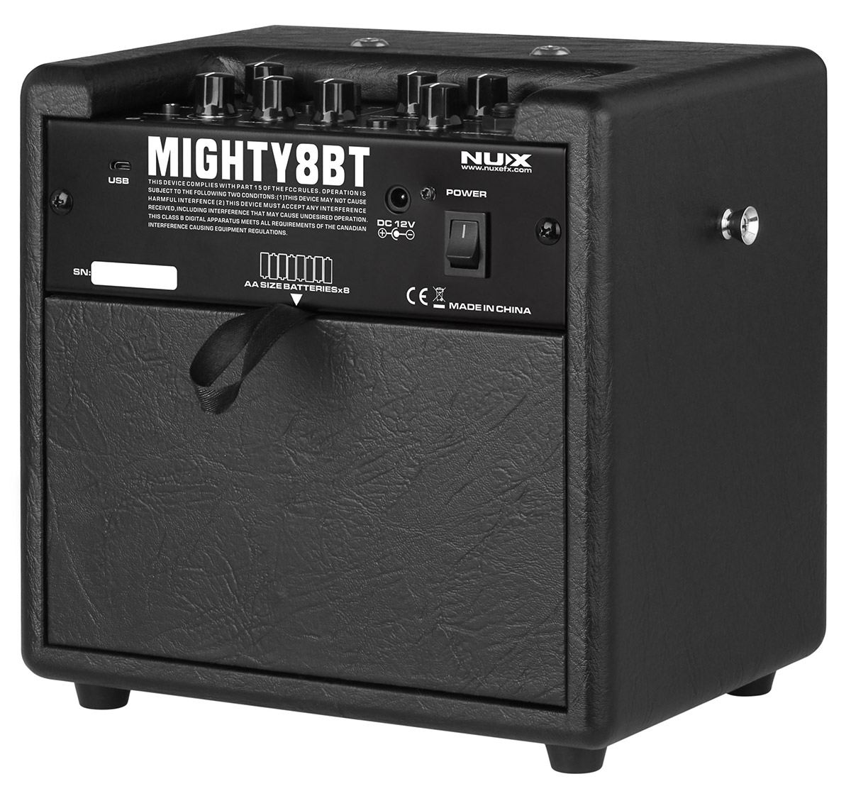 NUX new X Mighty8 BT portable amplifier 