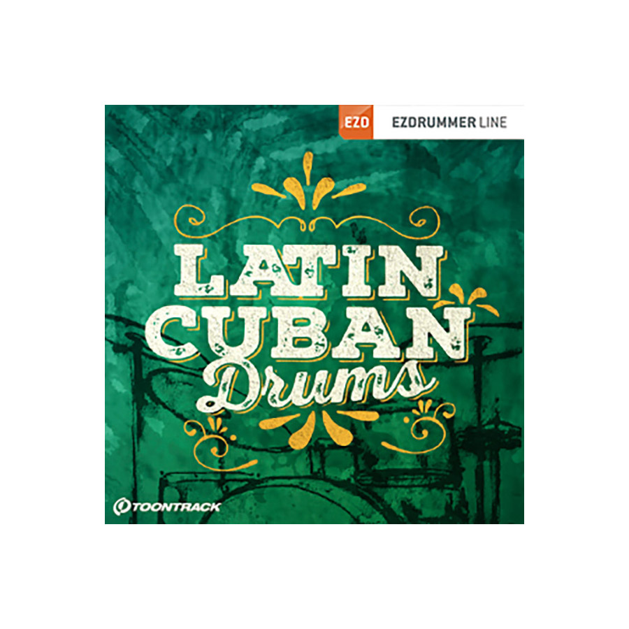 TOONTRACK toe n truck EZX - LATIN CUBAN DRUMS [ mail delivery of goods cash on delivery un- possible ]