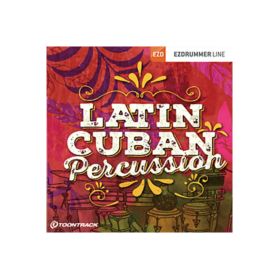 TOONTRACK toe n truck EZX - LATIN CUBAN PERCUSSION [ mail delivery of goods cash on delivery un- possible ]