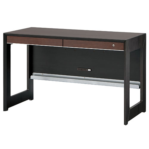 コイズミ ワイズ 120デスク W1200×D550×H730mm KWD-633BW （ブラウン）の商品画像