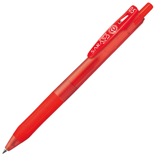 ゼブラ サラサクリップ ジェルボールペン サラサ限定 0.5mm JJ15-R-JTX（赤）×100本の商品画像