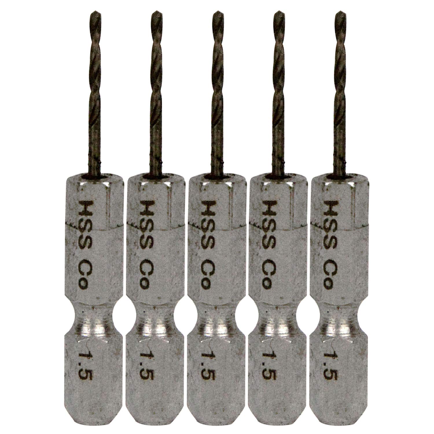 SK11 шестиугольник ось Co stain дрель высшее короткий 5 шт. комплект 1.5mm