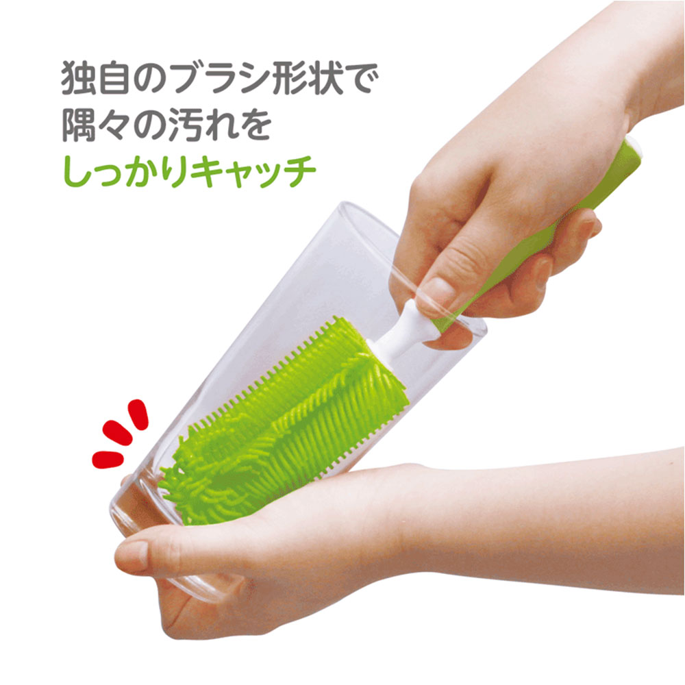 ejison select silicon brush green × 90 point 