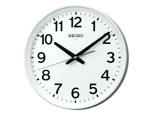 セイコー 電波時計 Seiko オフィスタイプ 電波時計 シンプルで見やすい文字板です 掲載商品の色調は 一部実物とは異なる場合があります Mt Wq セイコー 掛け時計 Mt Wq シャイニングストア生活館 掛け時計 Kx317w ホワイト 日本売