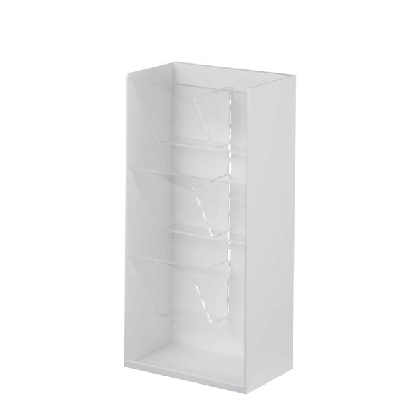 tower コスメ立体収納ケース タワー 4段 5603（ホワイト）の商品画像
