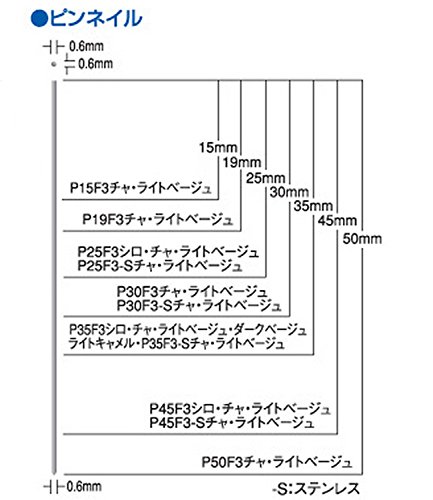  Max (MAX) pin nails P35F3 tea 