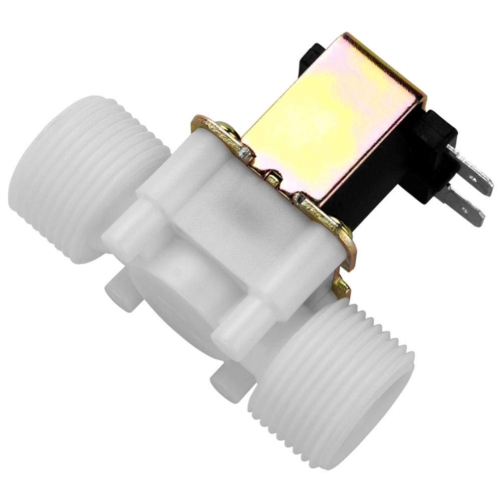  соленоид клапан(лампа) G3/4s красный DC 12V DN20 пластик электромагнитный . обычный Crows вода вход клапан(лампа) переключатель водоснабжение для электромагнитный .