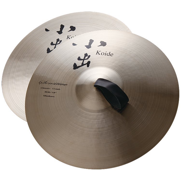  small . cymbals sen City b* series 808 style Classic * crash * cymbals ( join cymbals ) medium 18 -inch 1 sheets only ( hand leather optional ) 808-S18CCM