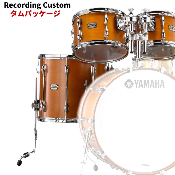  Yamaha запись custom tam упаковка TT10" 12" FT16" YAMAHA Recording Custom RBP6F3