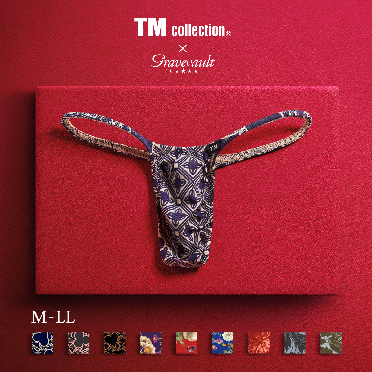  чай M коллекция TM collection×Gravevault×SHIROHATO Triple сотрудничество Archives T-back 