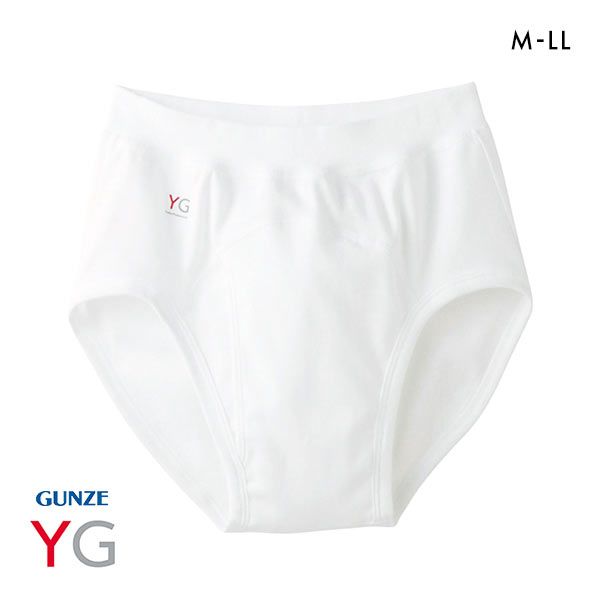  Gunze GUNZEwaiji-YG хлопок 100% стандартный Brief Span резина модель передний открытие мужской стандартный Basic всесезонный 