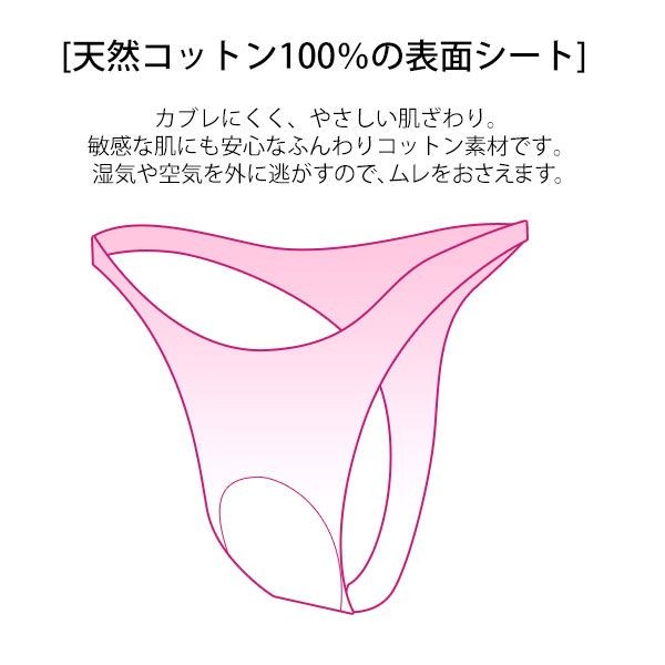  Kobayashi made medicine Sara sa-ti cotton 100 T-back shorts for 20 piece entering [fem Tec napkin ]
