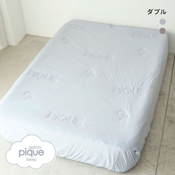  Gelato Pique сон контакт охлаждающий Logo стеганый box наматрасник двойной jelapikegelato pique Sleep