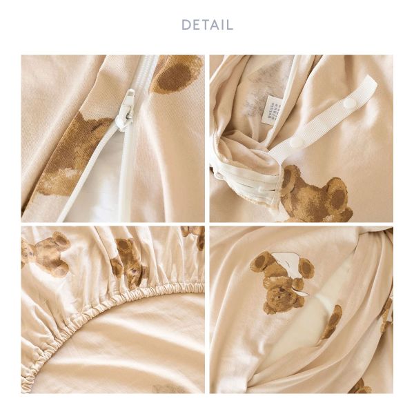  Gelato Pique сон Bear рисунок 3 позиций комплект двойной jelapikegelato pique Sleep