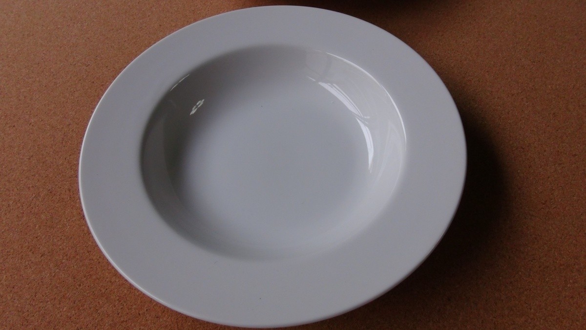  глубокая тарелка 23 см глубокая тарелка макароны тарелка европейская посуда посуда большая тарелка белый керамика для бизнеса 
