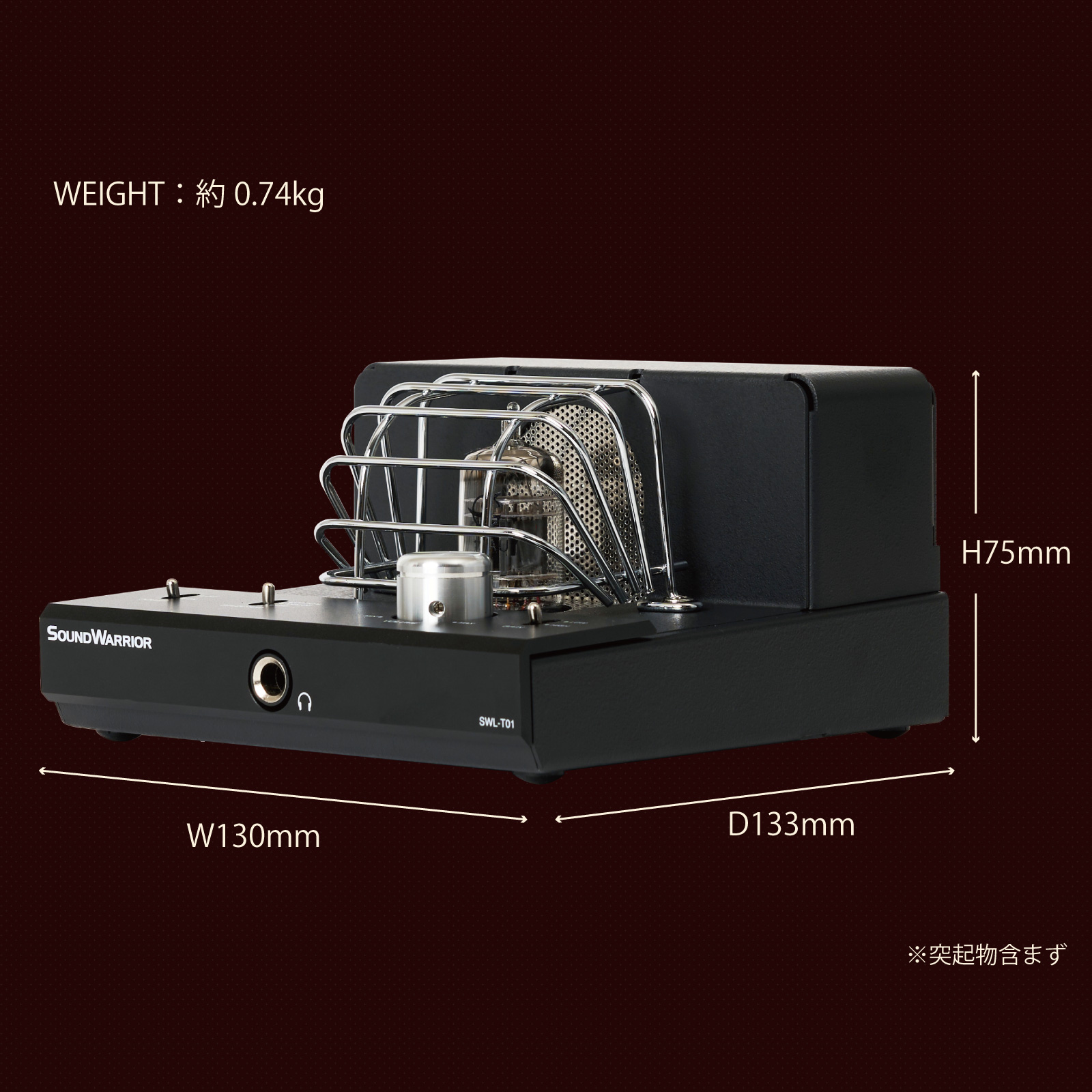 SWL-T01-SD small size hybrid tube amplifier | pre-main amplifier headphone amplifier power amplifier made in Japan D class amplifier 