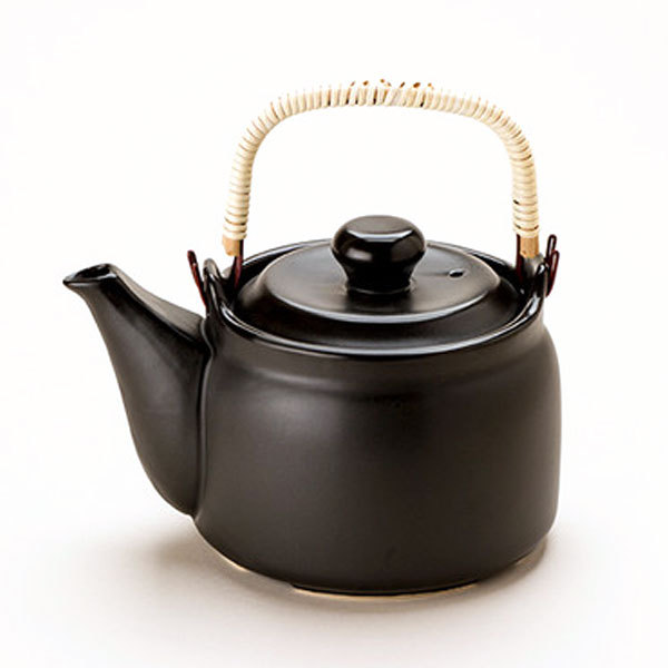 マスタークック けんこう土瓶 黒 1.6Lの商品画像