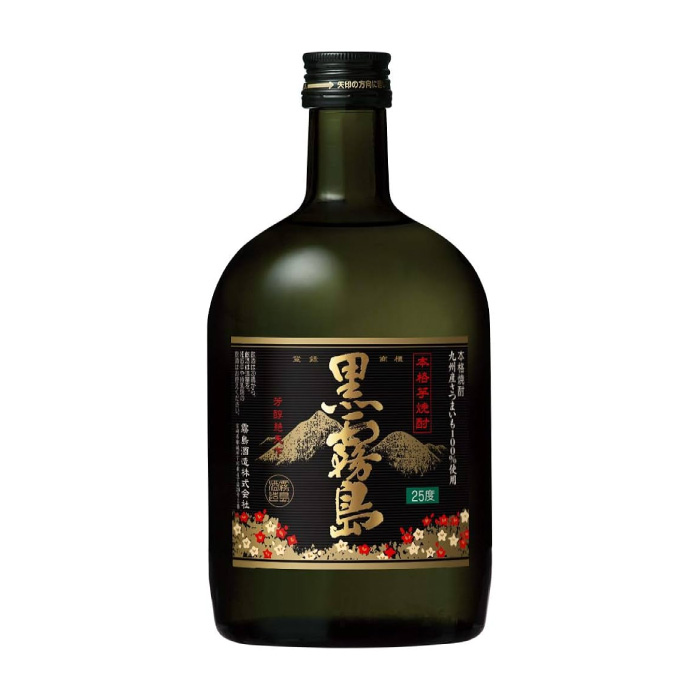 本日17時までの限定価格！黒霧島！条件付きクーポンあり！ 霧島酒造 芋焼酎 黒霧島 25度 720ml × 1本 瓶 黒霧島 芋焼酎