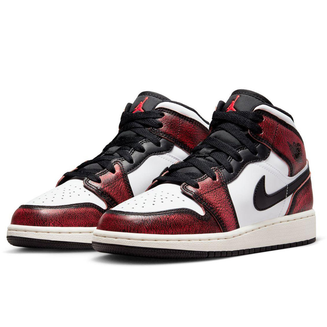 専門店では NIKE AIRジョーダン1MID SE インフラレッド※2月限定
